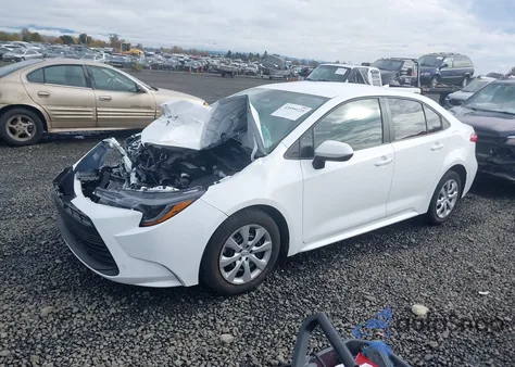 2025 Toyota Corolla Le z USA, uszkodzony, nr VIN 5YFB4MDE2SP337935